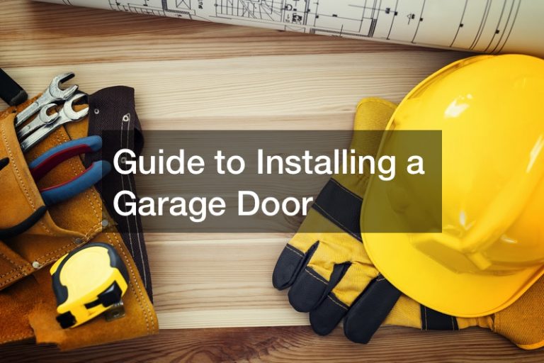 garage door opener install